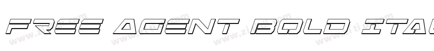 Free Agent Bold Ital字体转换 Free Agent Bold Ital字体转换